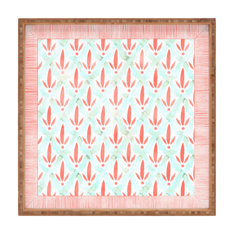 Dash and Ash Hidden Garden Square Tray