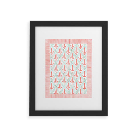 Dash and Ash Hidden Garden Framed Art Print