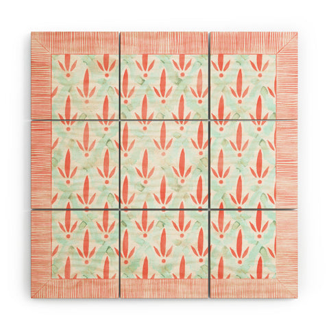 Dash and Ash Hidden Garden Wood Wall Mural