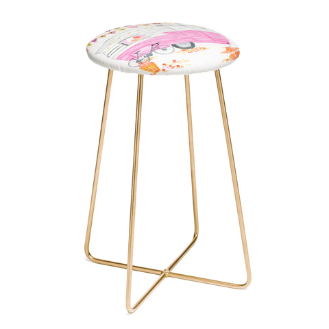Dash and Ash HomeSweetShasta Counter Stool