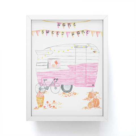 Dash and Ash HomeSweetShasta Framed Mini Art Print