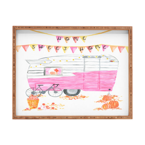 Dash and Ash HomeSweetShasta Rectangular Tray