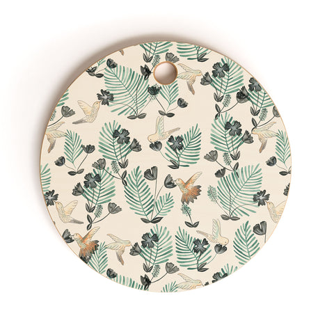 Dash and Ash hum Cutting Board Round