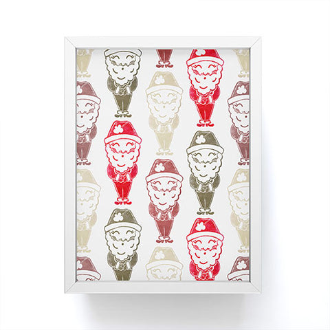 Dash and Ash I break for cookies Framed Mini Art Print