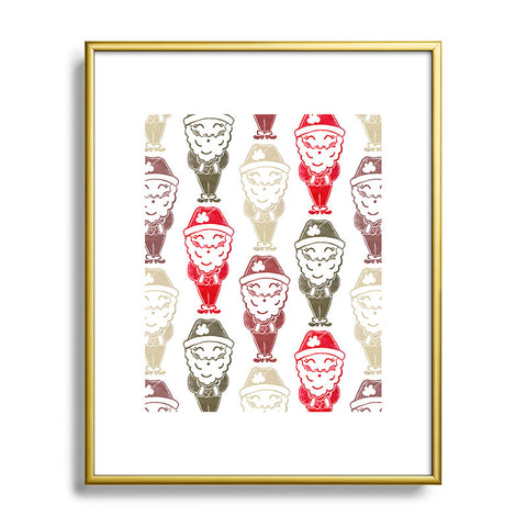 Dash and Ash I break for cookies Metal Framed Art Print