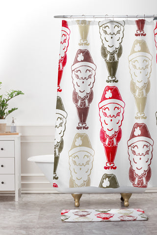 Dash and Ash I break for cookies Shower Curtain And Mat