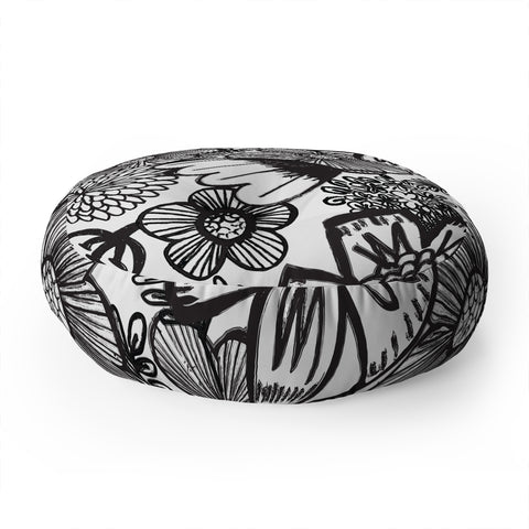 Dash and Ash Into The Wildwood Floor Pillow Round