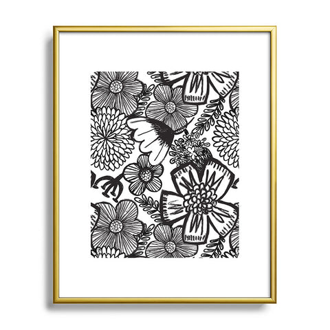 Dash and Ash Into The Wildwood Metal Framed Art Print