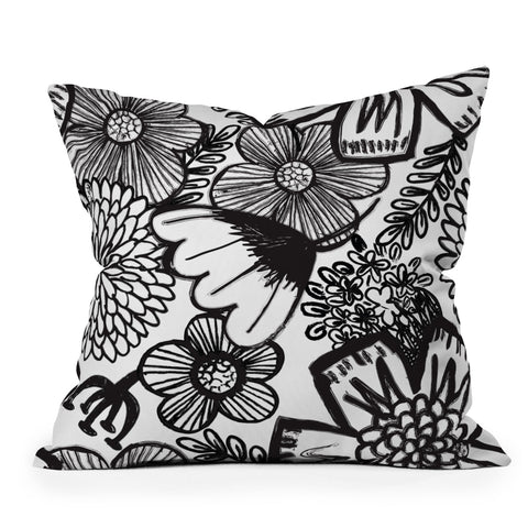 Dash and Ash Into The Wildwood Throw Pillow