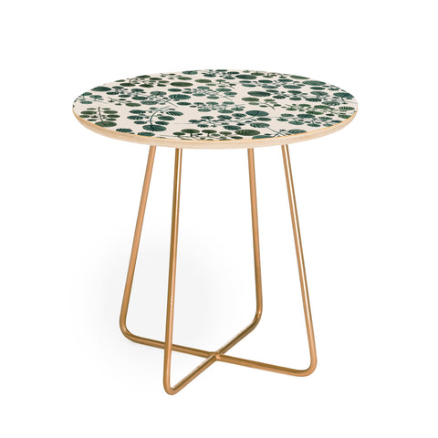 Dash and Ash Jades Round Side Table
