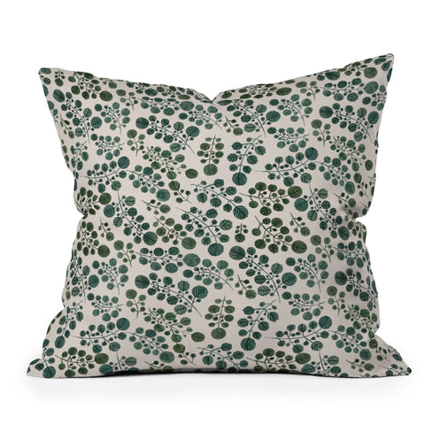 Dash and Ash Jades Throw Pillow