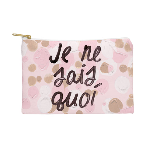 Dash and Ash Je ne sais quoi Pink Pouch