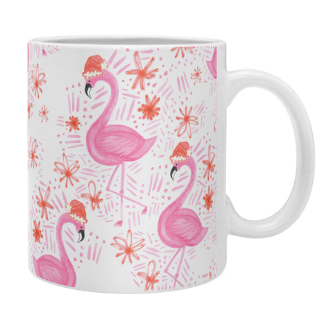 Dash and Ash Jolly Flamingo Coffee Mug