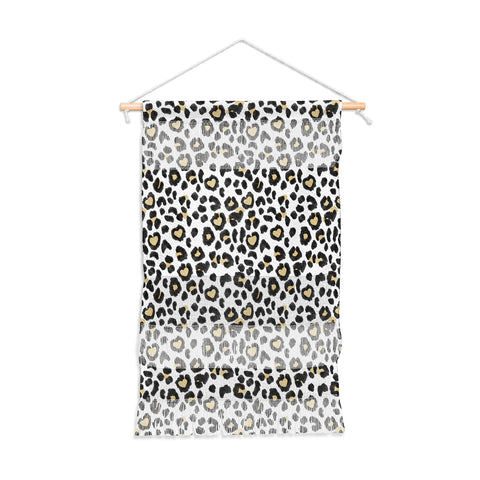 Dash and Ash Leopard Heart Wall Hanging Portrait