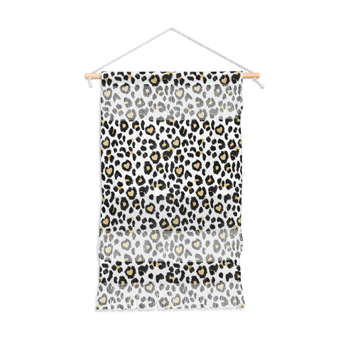 Dash and Ash Leopard Heart Wall Hanging Portrait