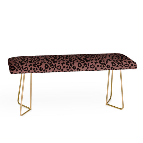 Dash and Ash Leopard Love Bench