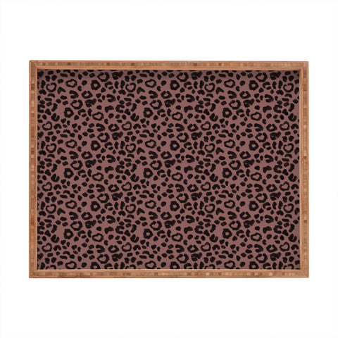 Dash and Ash Leopard Love Rectangular Tray