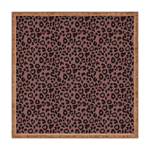 Dash and Ash Leopard Love Square Tray
