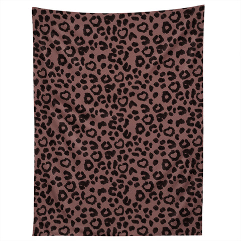 Dash and Ash Leopard Love Tapestry