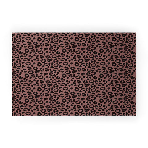 Dash and Ash Leopard Love Welcome Mat