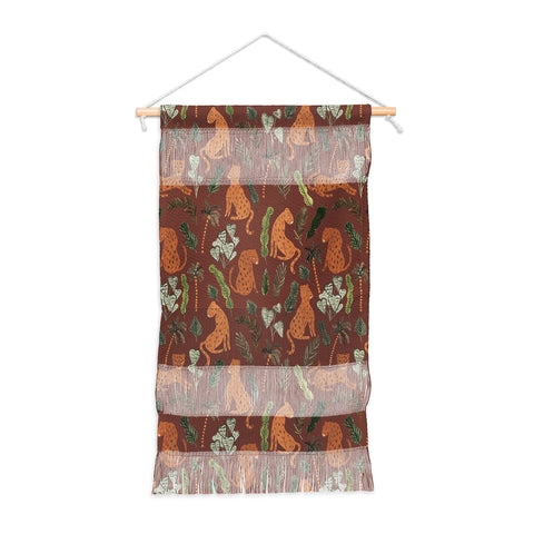 Dash and Ash Leopards and Plants Wall Hanging Portrait