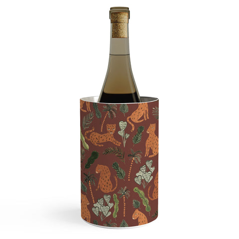 Dash and Ash Leopards and Plants Wine Chiller