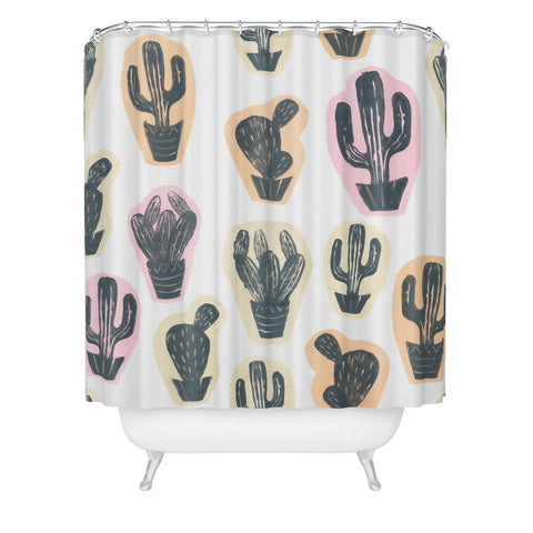 Dash and Ash Lets Get Together 1 Shower Curtain