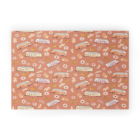 Dash and Ash Lets Vote Welcome Mat