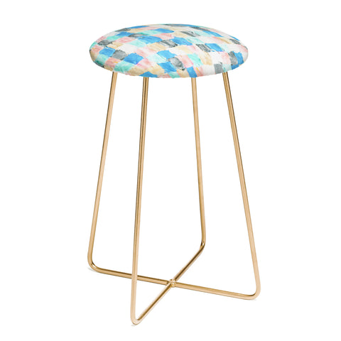 Dash and Ash Light Rain Counter Stool