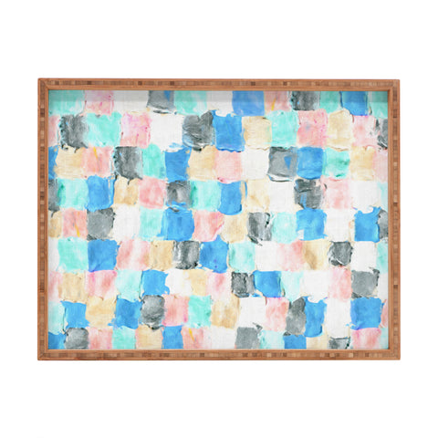 Dash and Ash Light Rain Rectangular Tray