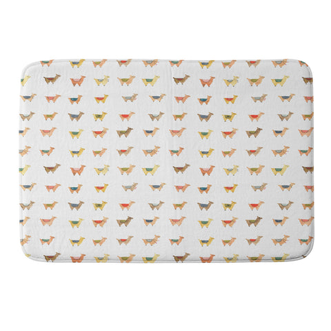 Dash and Ash Llama Llama Memory Foam Bath Mat