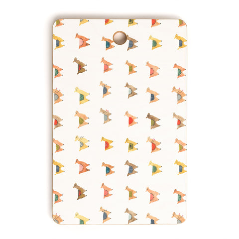 Dash and Ash Llama Llama Cutting Board Rectangle