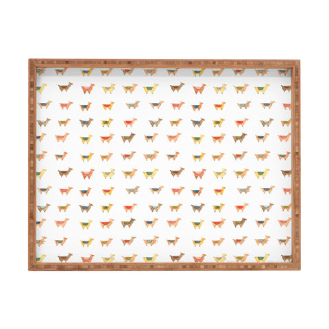 Dash and Ash Llama Llama Rectangular Tray