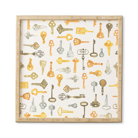 Dash and Ash Love Locked Framed Wall Art