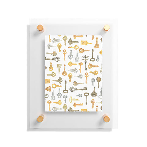 Dash and Ash Love Locked Floating Acrylic Print