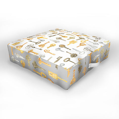 Dash and Ash Love Locked Outdoor Floor Cushion