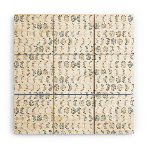 Dash and Ash Luna Kiss Wood Wall Mural