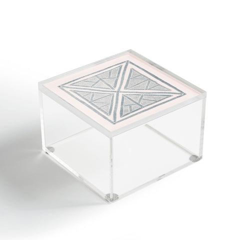 Dash and Ash Maria azul marino Acrylic Box