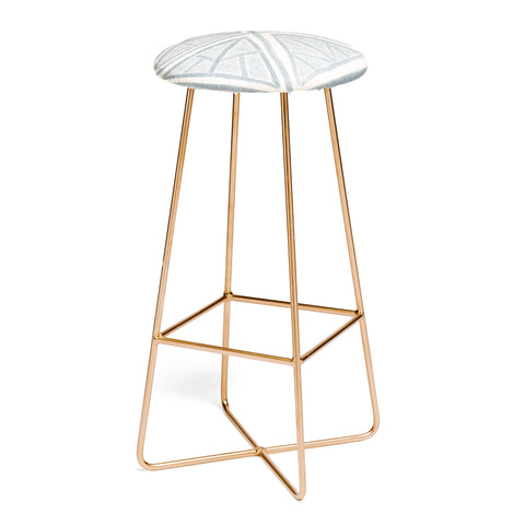 Dash and Ash Maria azul marino Bar Stool