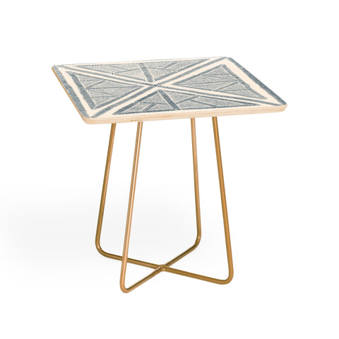 Dash and Ash Maria azul marino Side Table