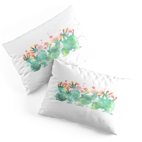 Dash and Ash Messy cactus Pillow Shams