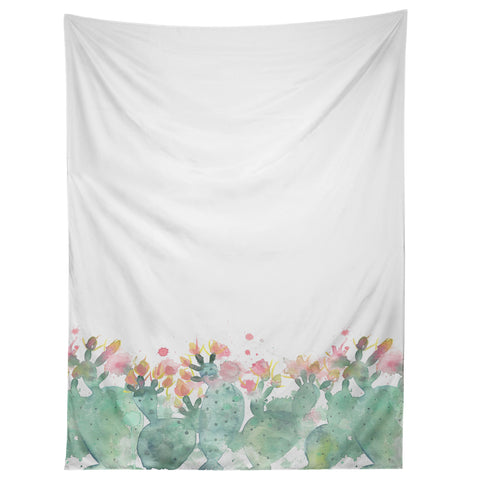 Dash and Ash Messy cactus Tapestry