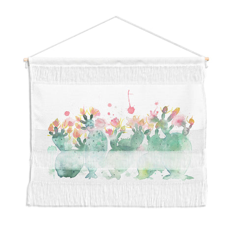 Dash and Ash Messy cactus Wall Hanging Landscape