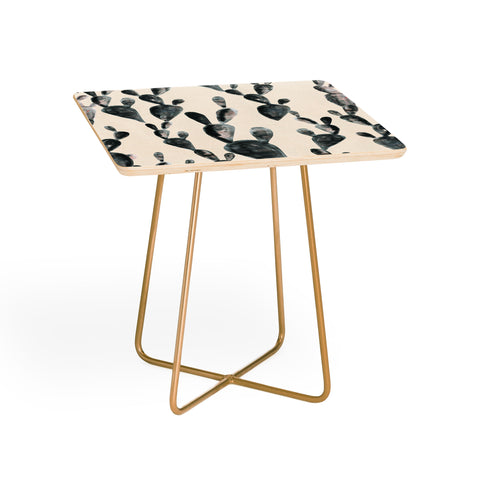 Dash and Ash Midnight Cacti Side Table