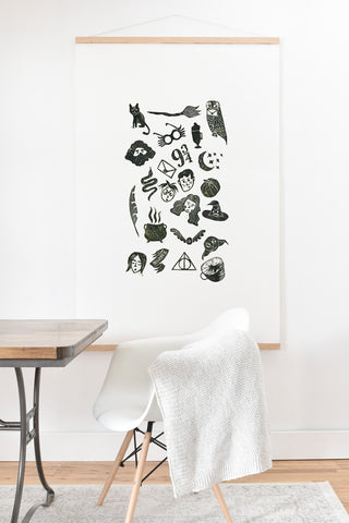 Dash and Ash Mischief Art Print And Hanger