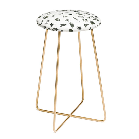 Dash and Ash Mischief Counter Stool