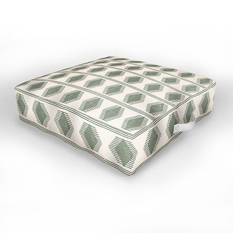 Dash and Ash Morning Dwellings Outdoor Floor Cushion