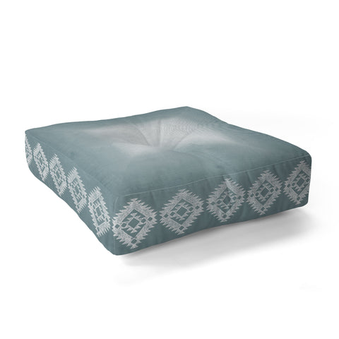 Dash and Ash Morning Fogg Floor Pillow Square