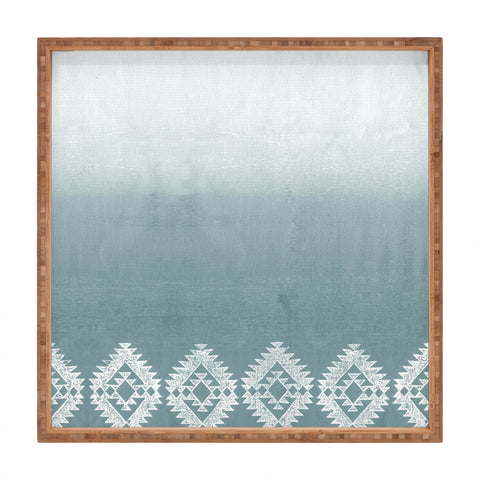 Dash and Ash Morning Fogg Square Tray