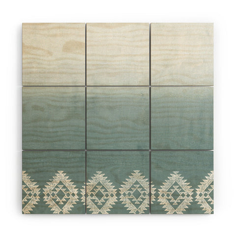 Dash and Ash Morning Fogg Wood Wall Mural